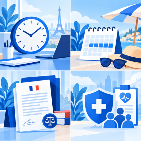 Reviewing key employment rules in France.